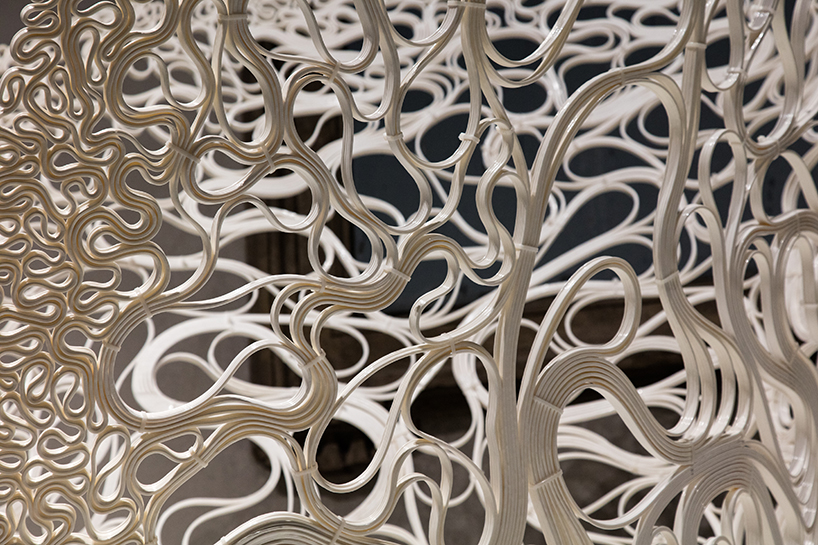 3D打印的一座雕塑真菌