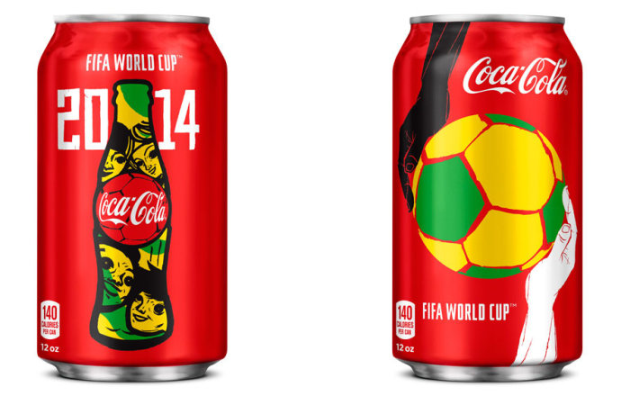 可口可乐巴西世界杯品牌创意
