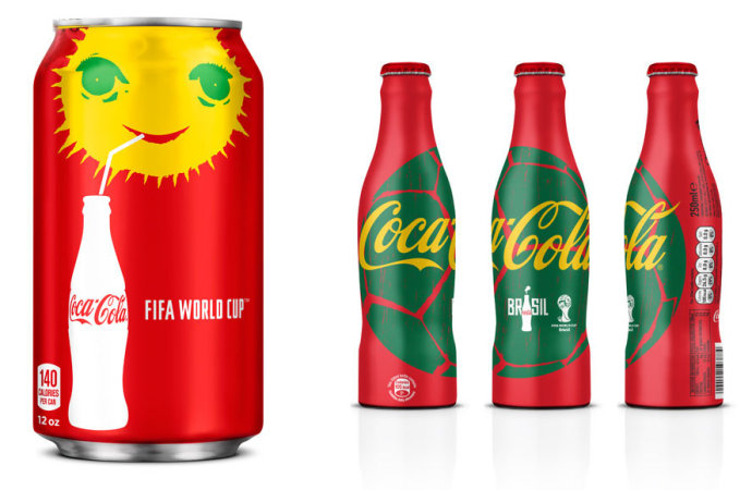 可口可乐巴西世界杯品牌创意