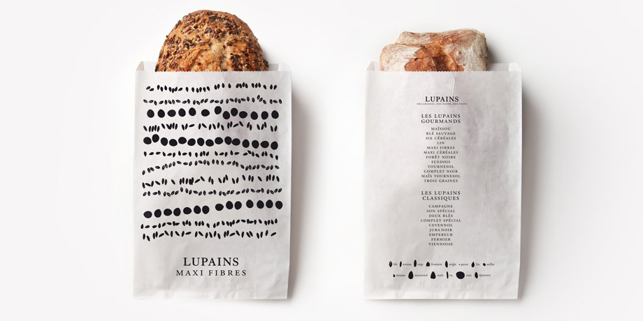 LUPAINS 面包品牌包装设计