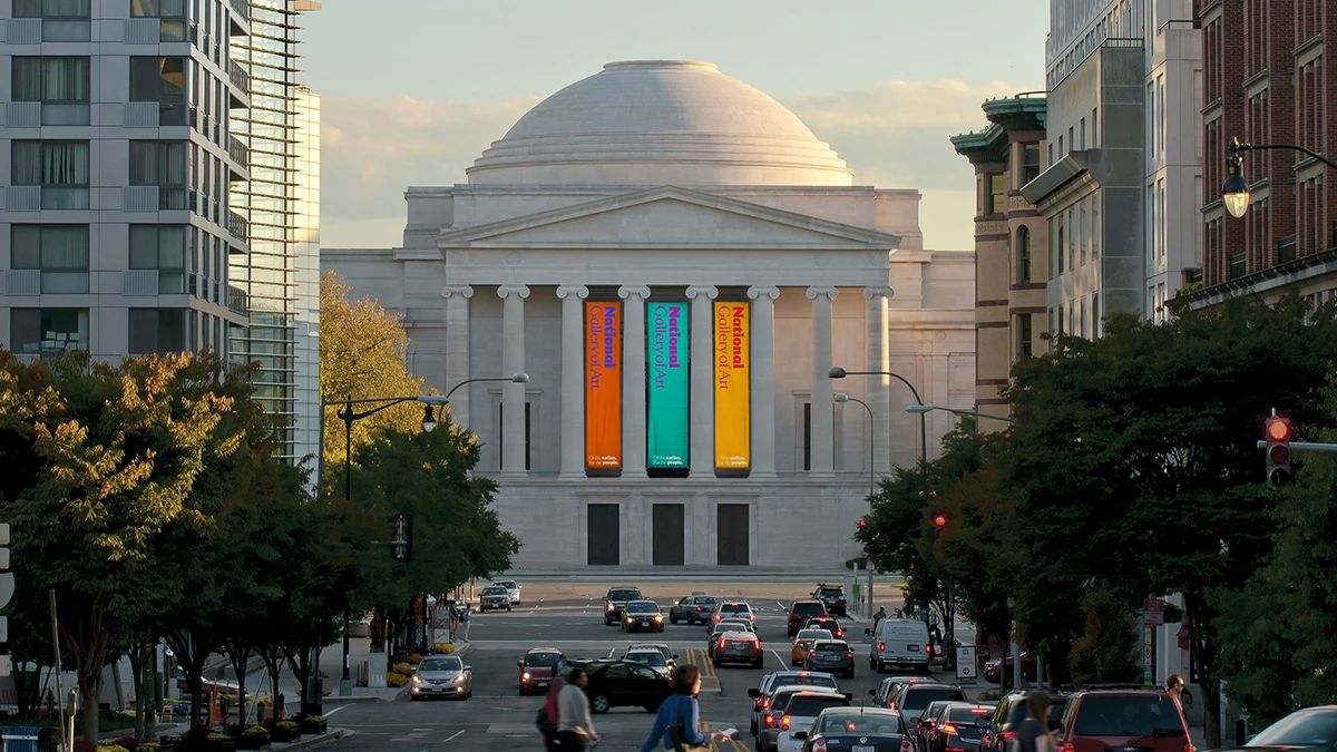 美国国家美术馆"national gallery of art"视觉形象升级