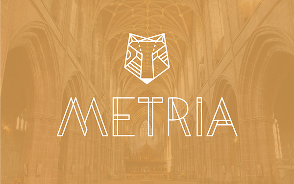 免费显示字体：Metria