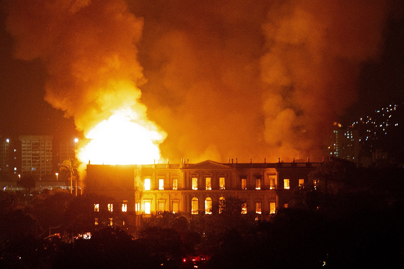 巴西博物馆火灾