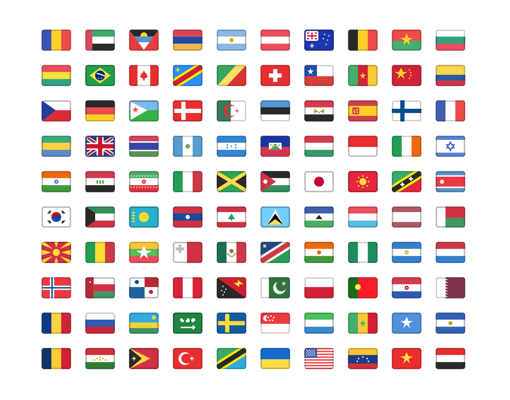 209个国家国旗图片素材-编号09606260-图行天下