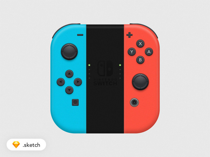 Switch icon Sketch