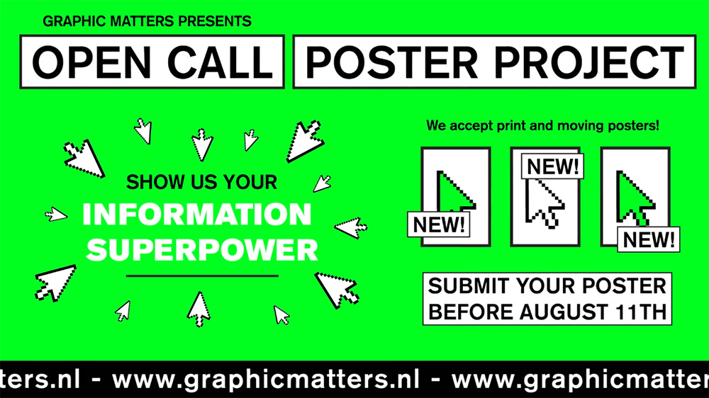 2019荷兰Graphic Matters海报大赛