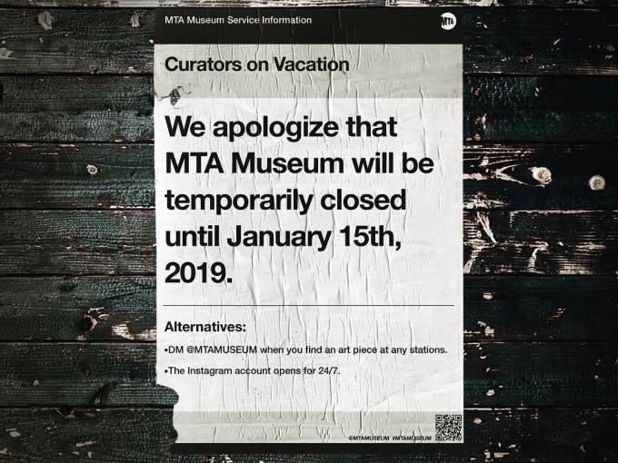 「MTA博物馆」在纽约地铁车站发现和策划的“艺术”。