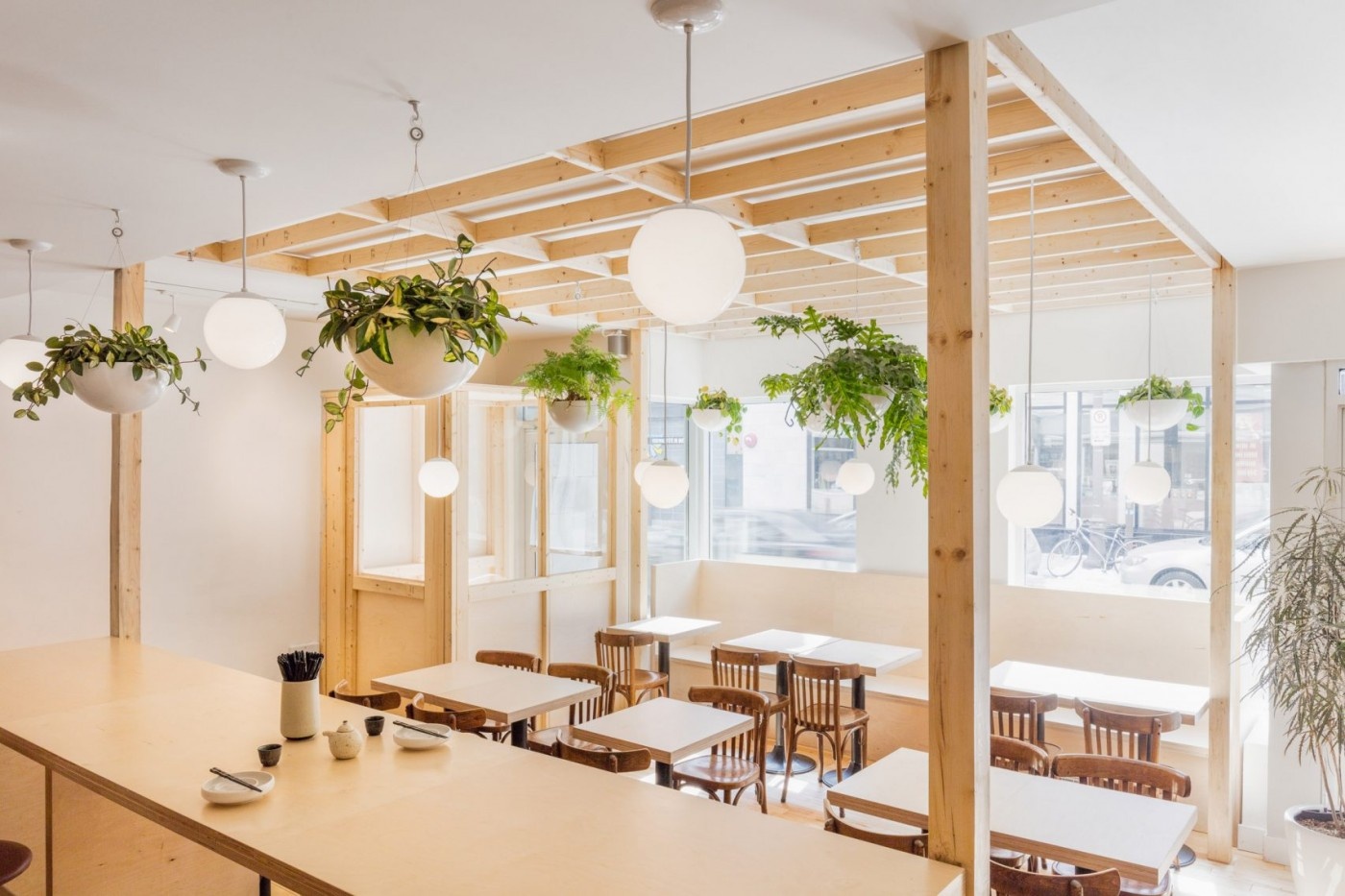 加拿大极简风格日式餐厅Hono Izakaya - 设计|创意|资源|交流