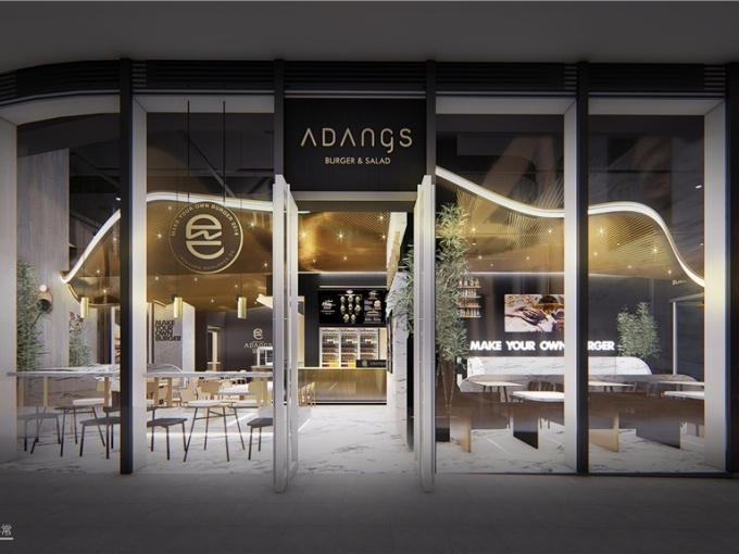 寻常设计｜美味夹心—杭州EFC汉堡餐厅设计