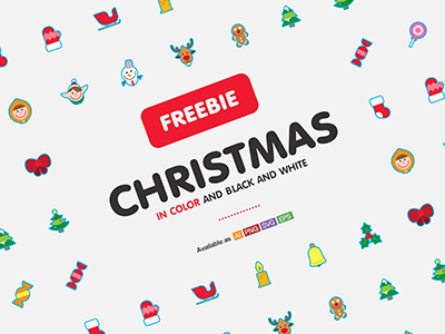 免费圣诞节图标 Christmas icons