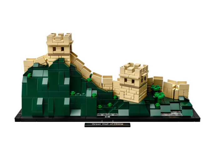 LEGO Architecture 推出中国长城及美国自由神像积木模型