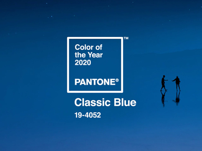 Pantone发布2020年度代表色Classic Blue「经典蓝」