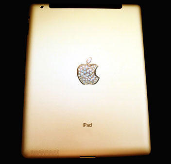 黄金纪念版iPad 2——开卖8百万欧元