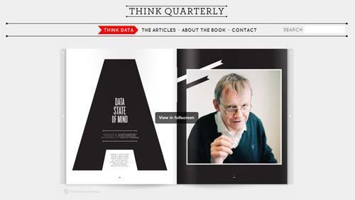 谷歌推出免费在线杂志Think Quarterly