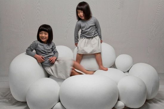 棉花糖沙发——日本设计师 Kei Harada