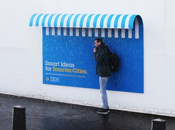 IBM智慧城市广告牌People For Smarter Cities