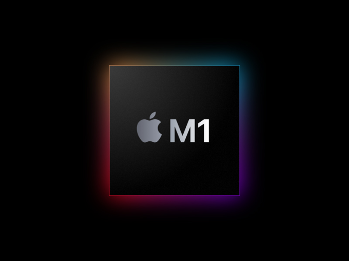 Apple M1 Logo Sketch