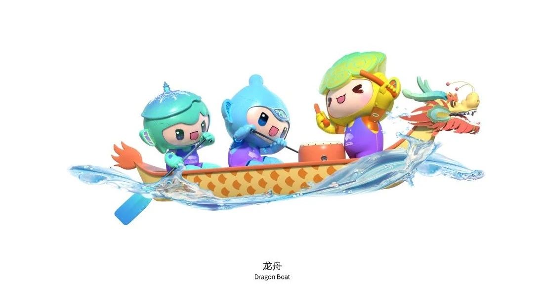 杭州亚运会、亚残运会吉祥物项目运动造型设计