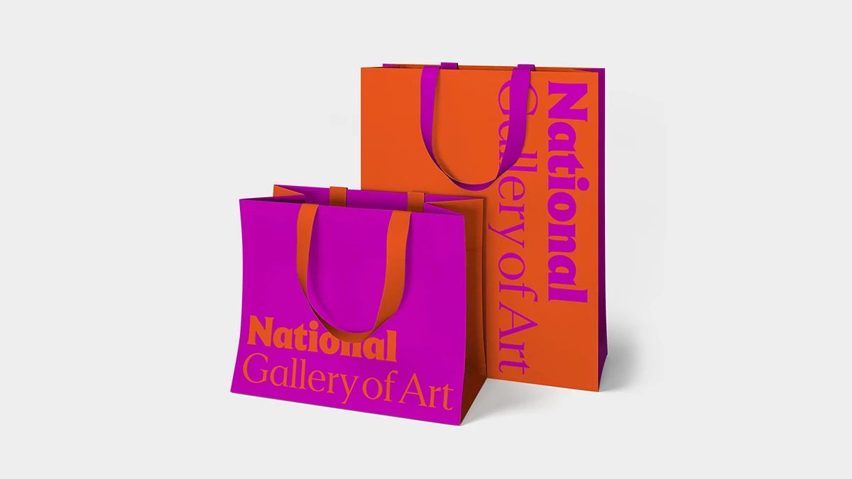 美国国家美术馆“National Gallery of Art”视觉形象升级