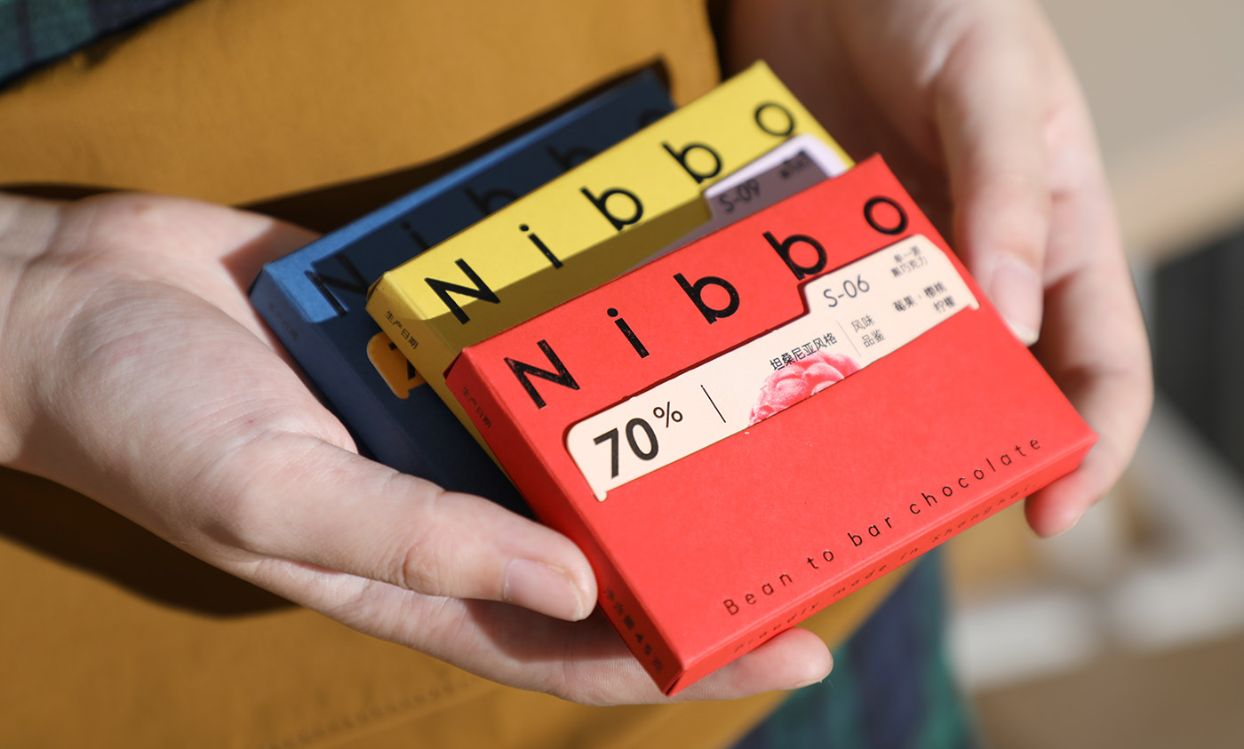 巧克力品牌 Nibbo 设计欣赏