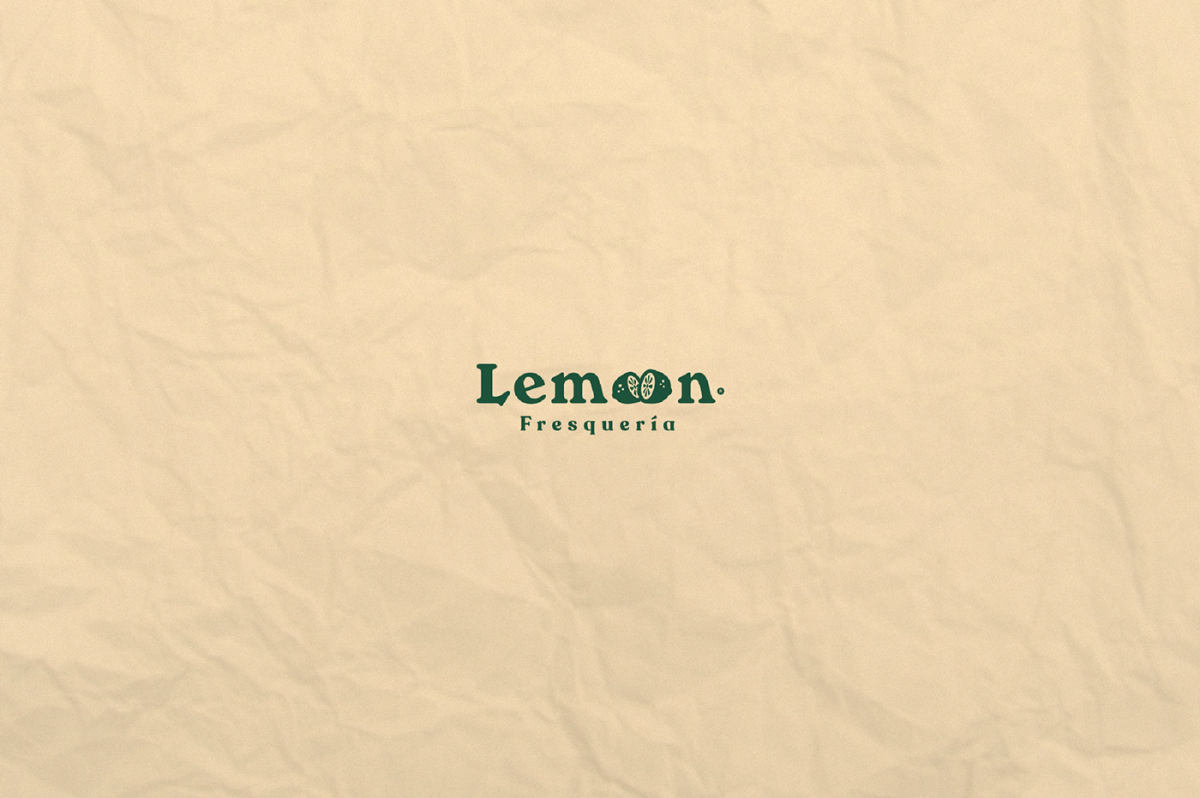 新鲜柠檬品牌标识设计
