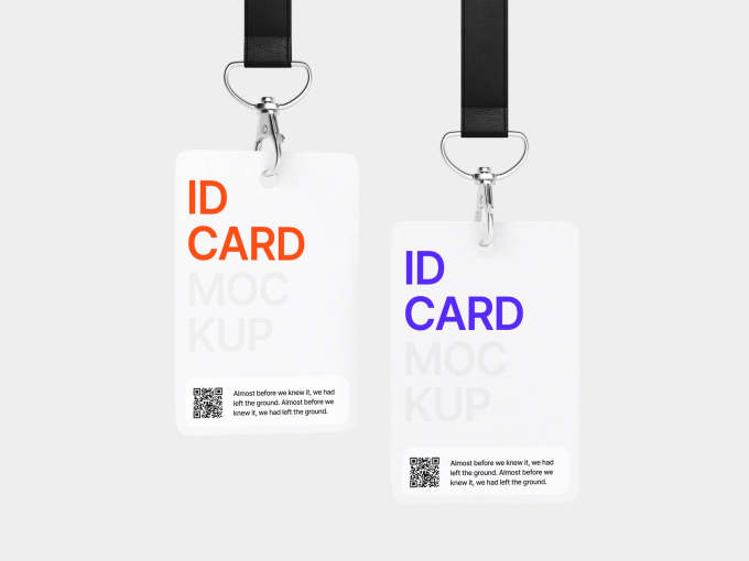 工牌模板 ID CARD PSD