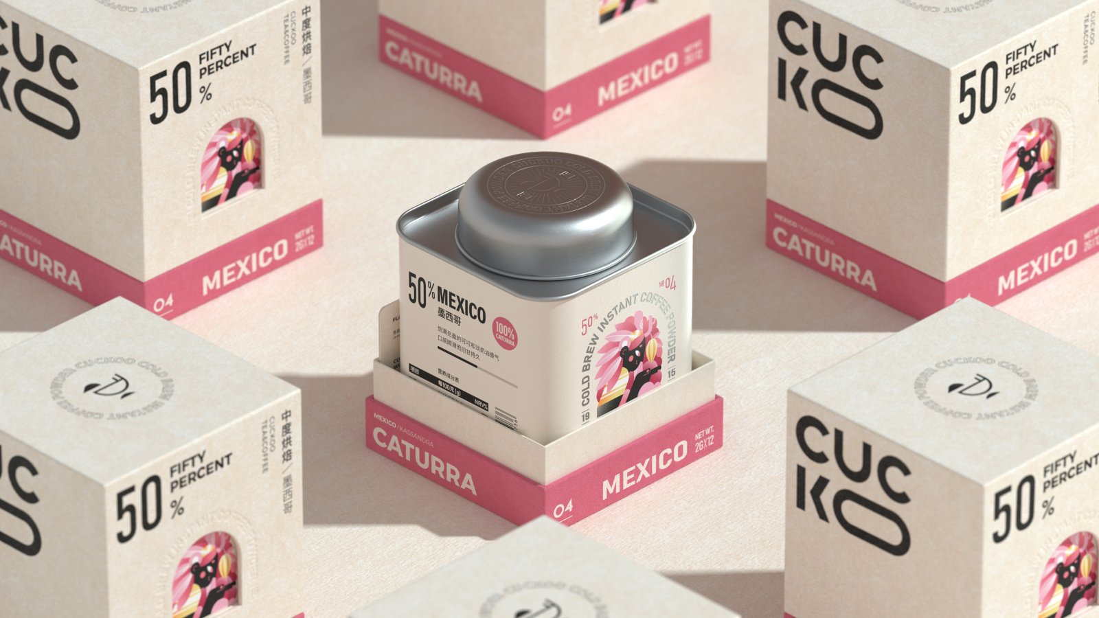 Cuckoo | 布谷茶咖系列包装