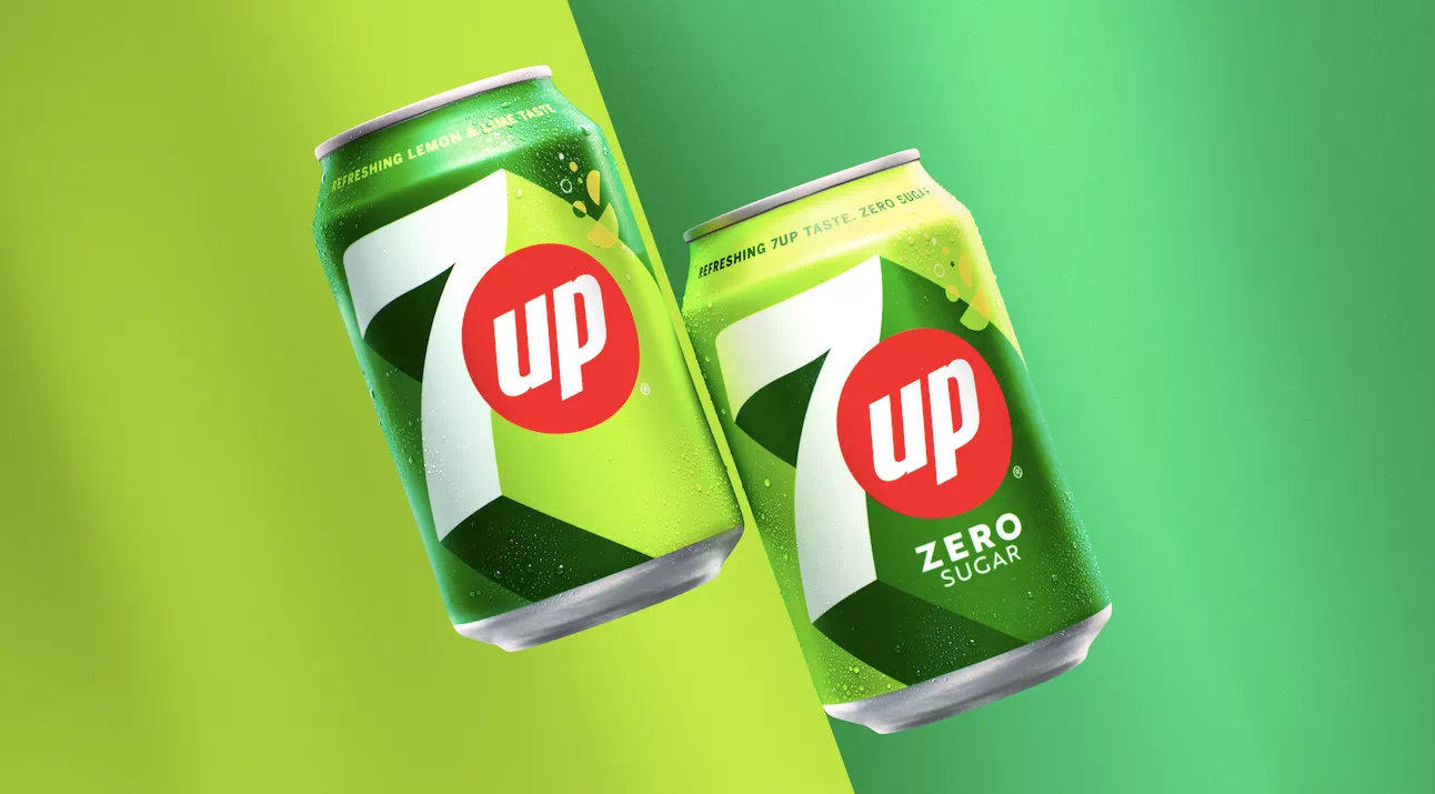 七喜7UP的全新品牌形象