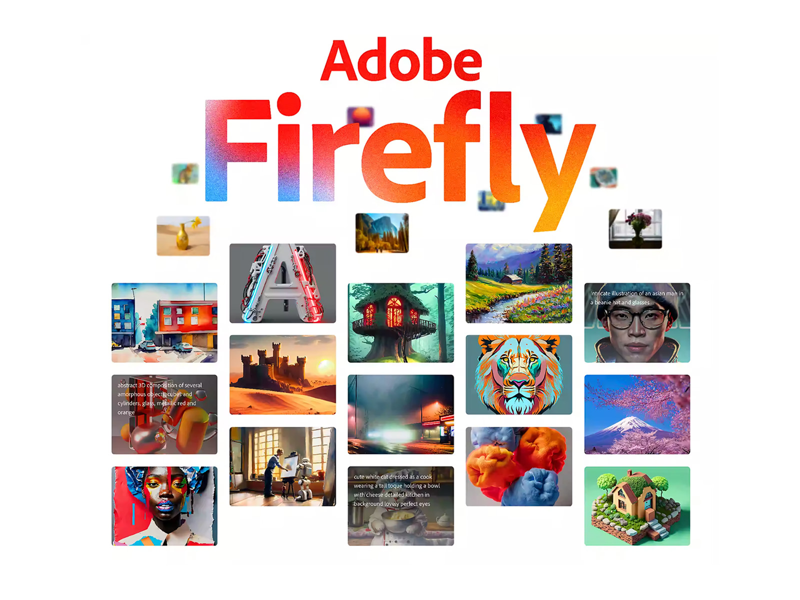 Adobe推出创意生成式人工智能 Firefly！