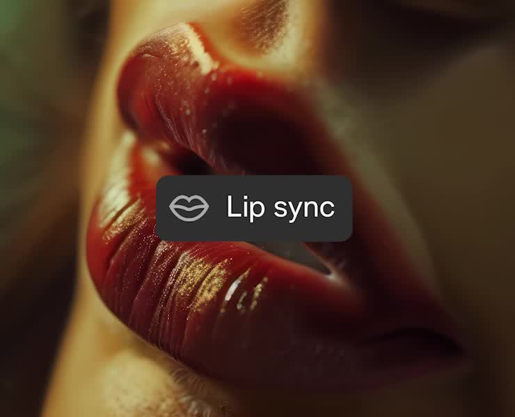 Pika推出Lip Sync功能，实现视频中嘴部动画和音频的同步