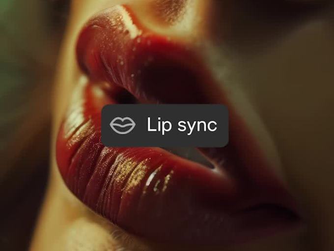 Pika推出Lip Sync功能，實現視頻中嘴部動畫和音頻的同步