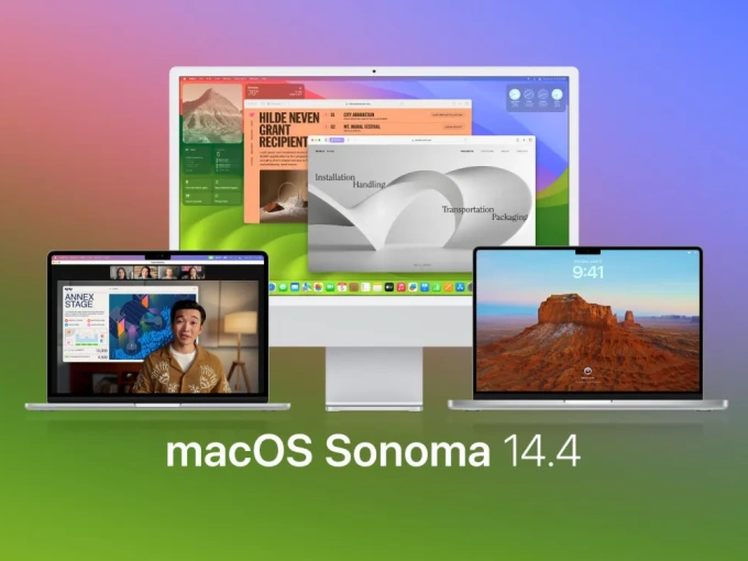 苹果发布macOS Sonoma 14.4、watchOS 10.4等系统更新