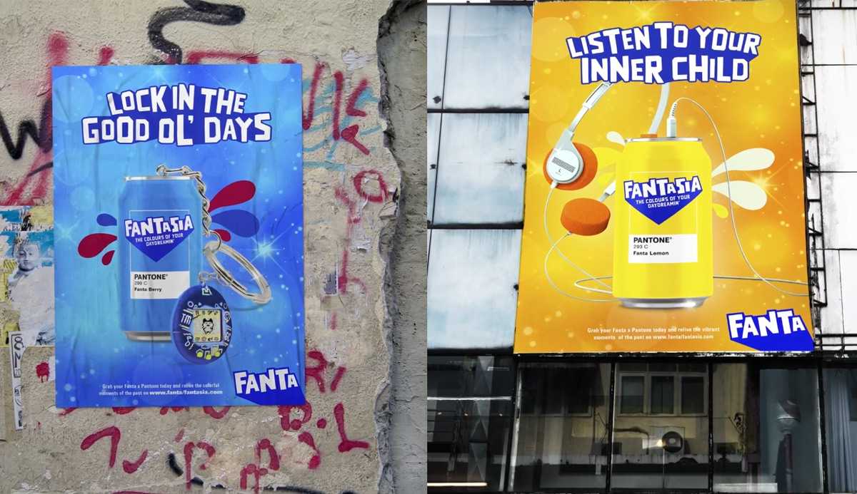 芬达携手 Pantone 推出「Fantasia」限量版饮料系列