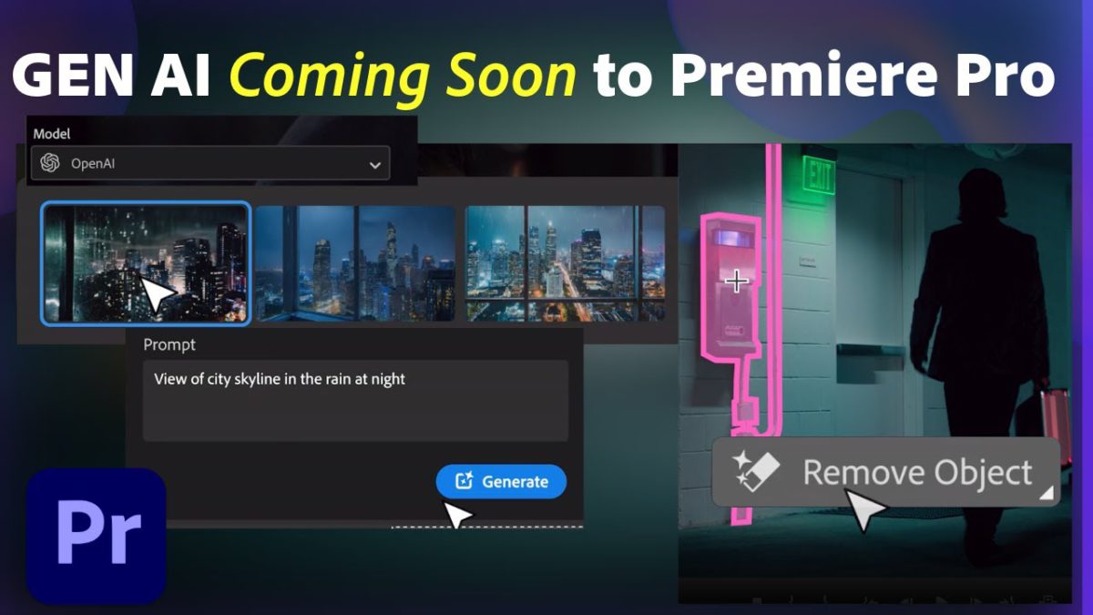 Adobe Premiere Pro推出全新AI功能