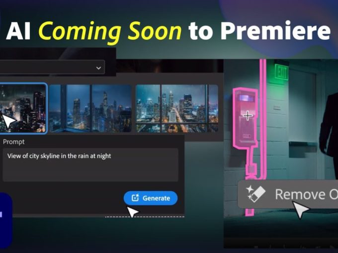 Adobe 公布 Premiere Pro 生成式 AI 功能